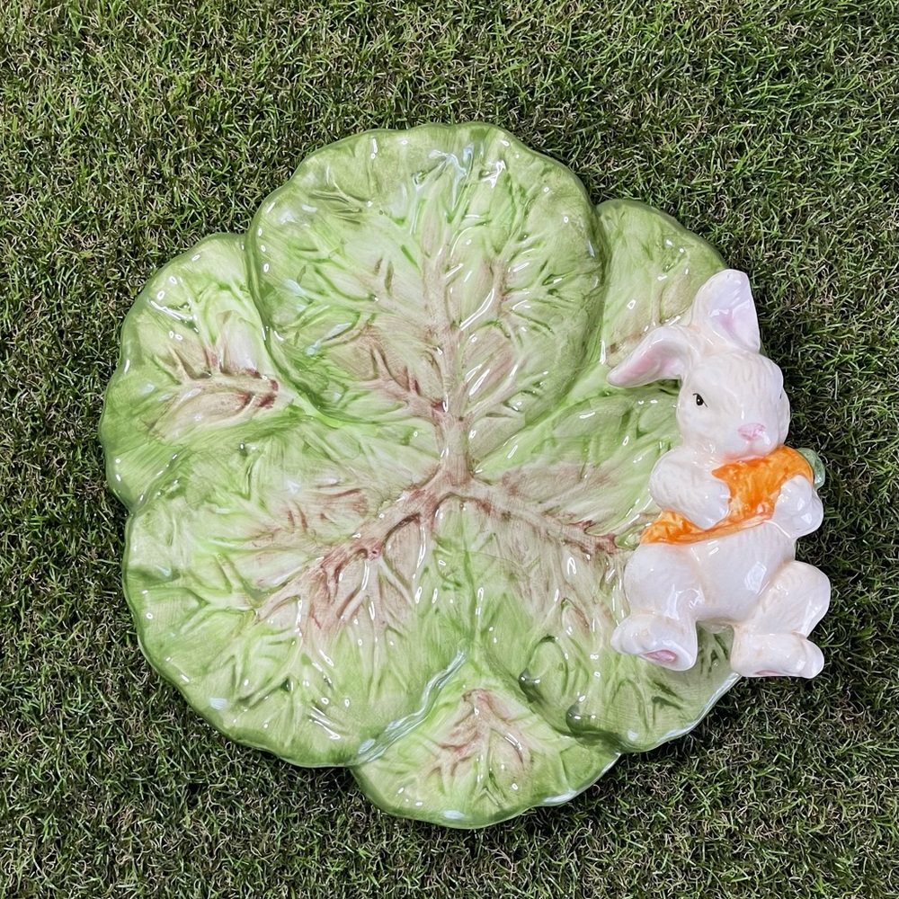 NANTUCKET Bunny Veggie &/or cheese & cracker plate